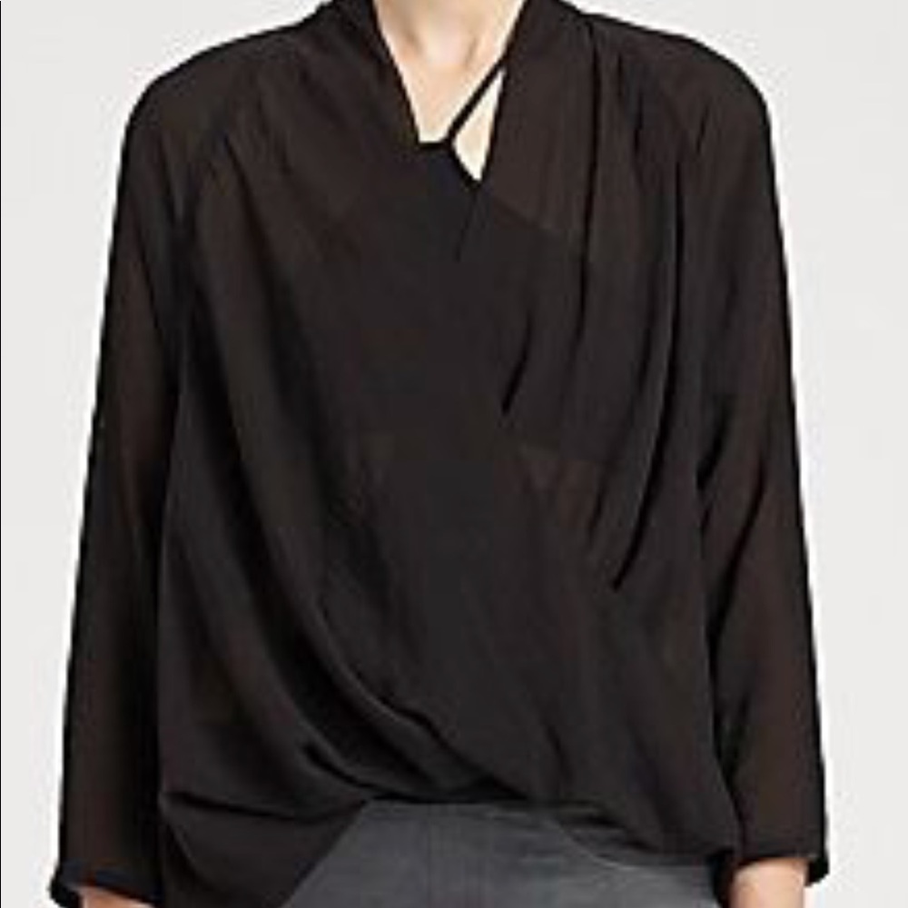 Helmut Lang draped top